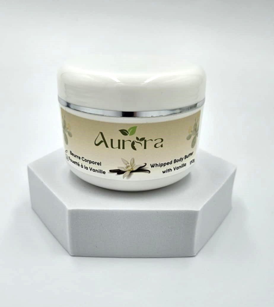 Beurre Corporel Fouetté à la Vanille - Aurora Beauté