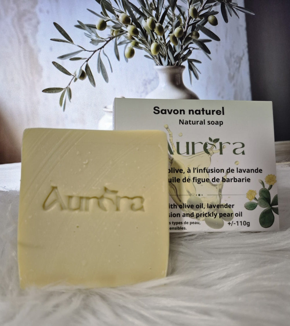 Savon – Olive et Figue de Barbarie - Aurora Beauté