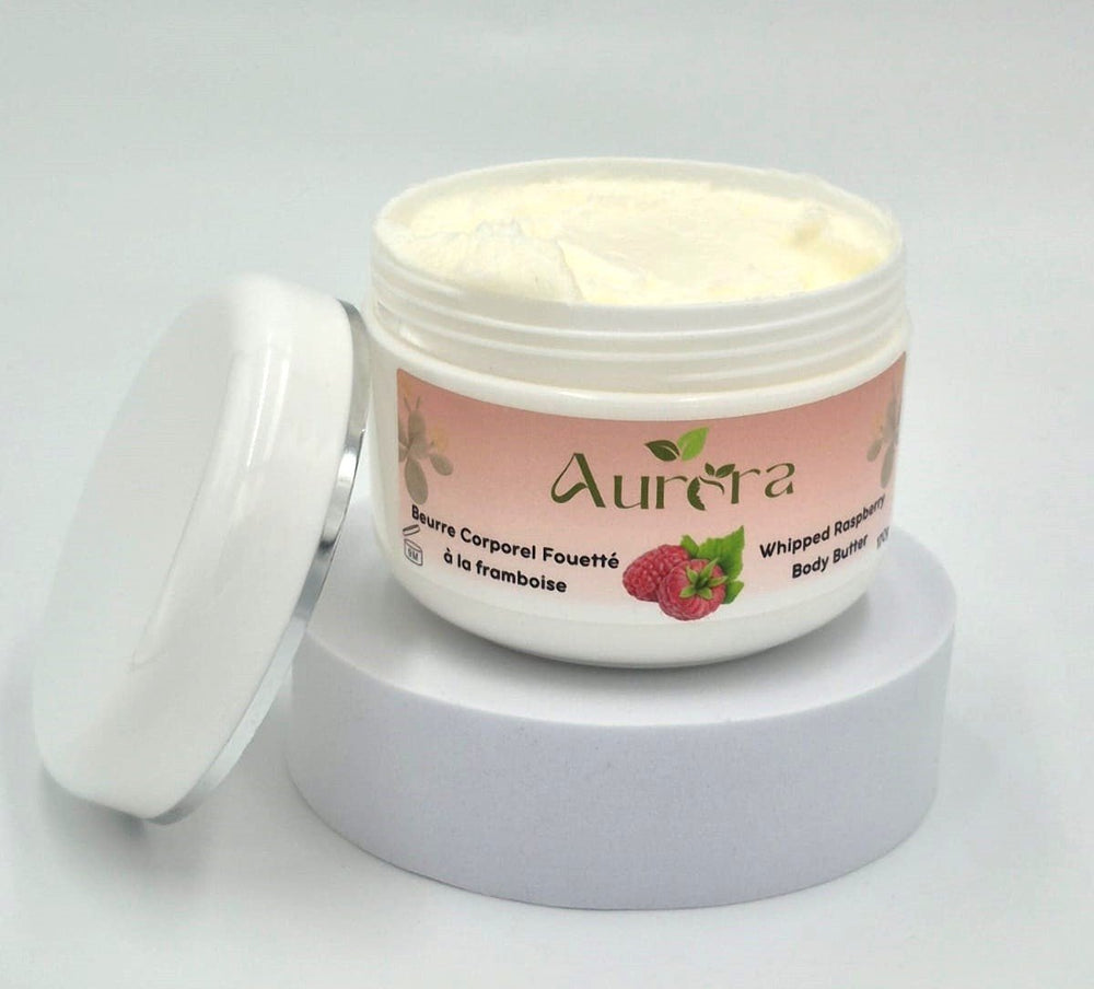 Beurre Corporel Fouetté à la framboise - Aurora Beauté
