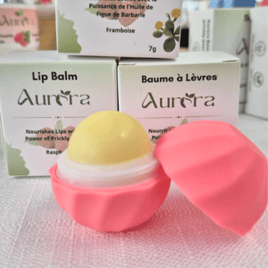 Baume à lèvre - Framboise - 7g - Aurora Beauté